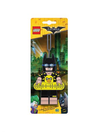 Брелоки Lego. Бирка для багажа LEGO Batman Movie (Лего Фильм: Бэтмен)-Rubber Ducky Batman