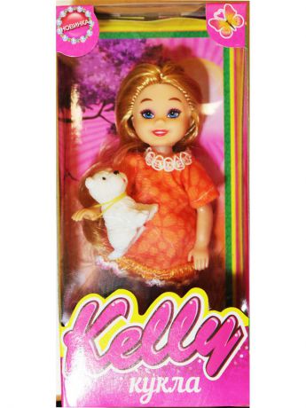 Куклы Город Игр Кукла "Kelly" с собачкой в ассорт.