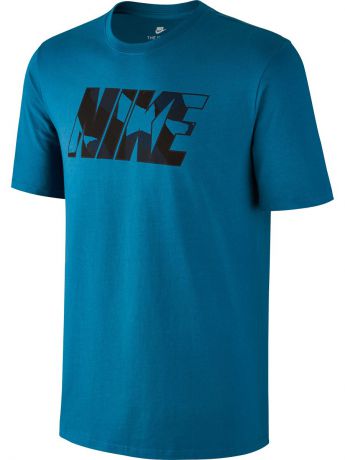 Футболка Nike Футболка M NSW TEE PRNT PK ZINC BLK