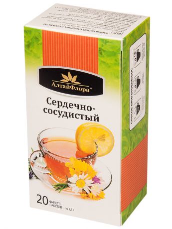 БАДы АлтайФлора Напиток чайный "Сердечно-сосудистый"  20 фильтр-пакетов
