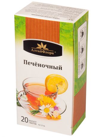 БАДы АлтайФлора Напиток чайный "Печеночный" 20 фильтр-пакетов