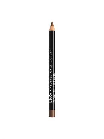 Косметические карандаши NYX PROFESSIONAL MAKEUP Карандаш для глаз Slim eye pencil - MEDIUM BROWN 914