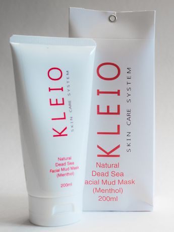 Косметические маски Kleio Skin Care System Маска для лица Natural Facial Mask   with Dead Sea Mud (Mint)