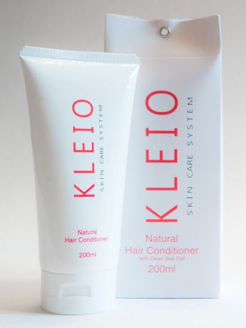 Кондиционеры для волос Kleio Skin Care System Кондиционер для волос Natural Hair Conditioner with Dead Sea Salt,