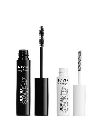 Туши NYX PROFESSIONAL MAKEUP Тушь для ресниц DOUBLE STACKED MASCARA 01