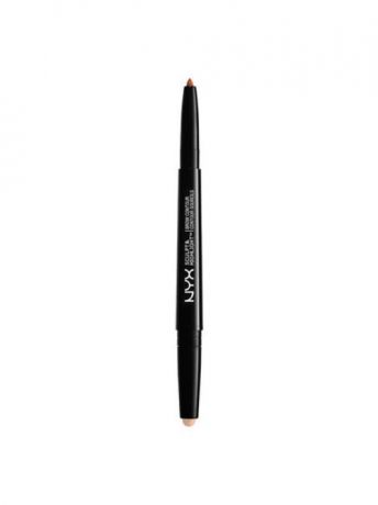 Корректоры NYX PROFESSIONAL MAKEUP Средство для контуринга бровей: хайлайтер + карандаш BROW CONTOUR - AUBURN SOFT PINK 04