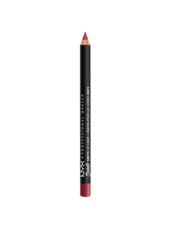 Косметические карандаши NYX PROFESSIONAL MAKEUP Замшевый карандаш для губ SUEDE MATTE LIP LINER - CHERRY SKIES 03