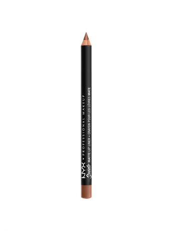 Косметические карандаши NYX PROFESSIONAL MAKEUP Замшевый карандаш для губ SUEDE MATTE LIP LINER - SOFT-SPOKEN 04