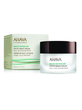 Кремы AHAVA Beauty Before Age Ночной крем для подтяжки кожи лица, шеи и зоны декольте 50 мл