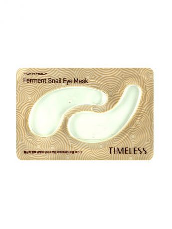 Тканевые маски и патчи Tony Moly Патчи для глаз с экстрактом улитки TIMELESS FERMENT SNAIL, 2*10г