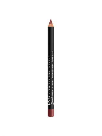 Косметические карандаши NYX PROFESSIONAL MAKEUP Замшевый карандаш для губ SUEDE MATTE LIP LINER - VINTAGE 12