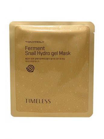 Тканевые маски и патчи Tony Moly Гидрогелевая маска для лица TIMELESS FERMENT SNAIL, 25г