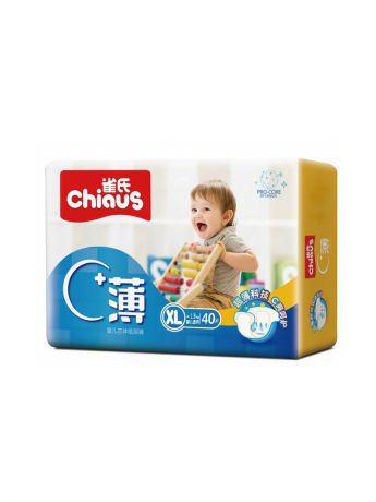Подгузники детские Chiaus Подгузники Chiaus "Pro-core"  размер XL (13-18 кг) 40 шт