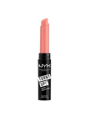 Помады NYX PROFESSIONAL MAKEUP Увлажняющая глянцевая помада TURNT UP LIPSTICK - TIARA 19