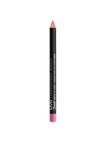 Косметические карандаши NYX PROFESSIONAL MAKEUP Замшевый карандаш для губ SUEDE MATTE LIP LINER - RESPECT THE PINK 13