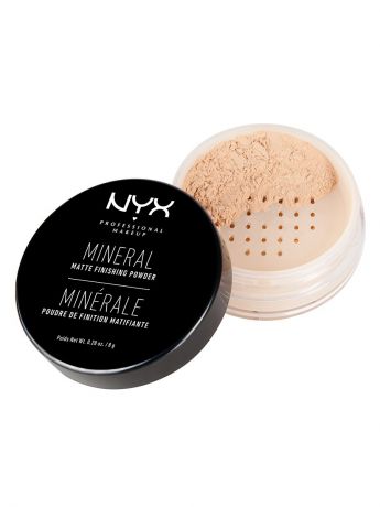 Фиксаторы макияжа NYX PROFESSIONAL MAKEUP Фиксирующая минеральная пудра. MINERAL FINISHING POWDER - LIGHT MEDIUM 01