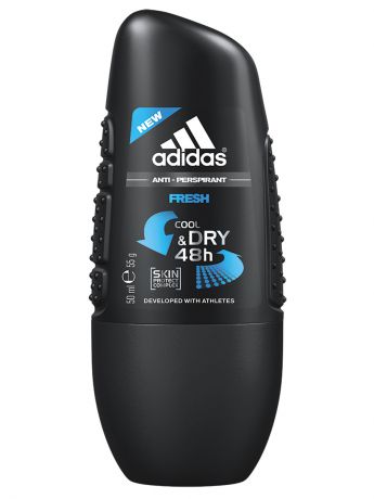 Дезодоранты Adidas Adidas Anti-perspirant Roll-ons Male М Товар Роликовый антиперспирант 50 мл c&d fresh