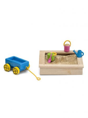 Кукольные домики Lundby Игровой набор для домика Смоланд Песочница с игрушками