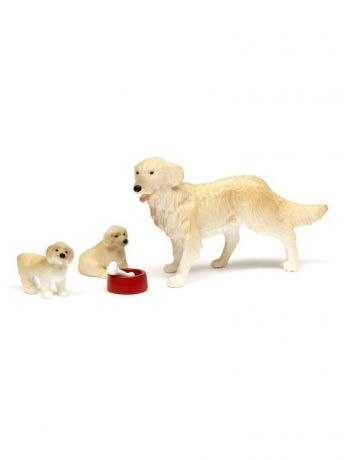 Фигурки-игрушки Lundby Набор животных Пес семьи со щенками