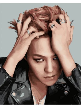 Наборы для рисования Цветной Картины по номерам Квон Джи Ён (G-Dragon)
