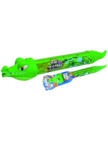 Игрушечное оружие 1Toy Аквамания, вод.помпа в виде крокодила, 54 см, бирка