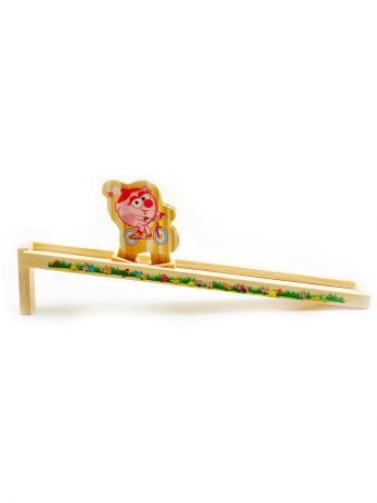 Игровые наборы Игрушки из дерева Деревянная игрушка - горка "Нюша"