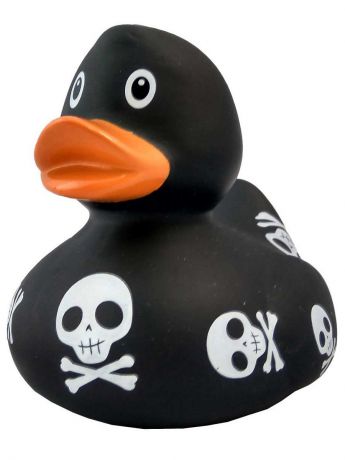 Игрушки для ванной Funny ducks Уточка с черепами