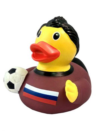 Игрушки для ванной Funny ducks Уточка российский футболист