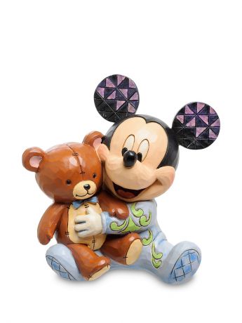 Фигурки Disney Traditions Фигурка Микки Маус с медвежонком (Любимый друг)