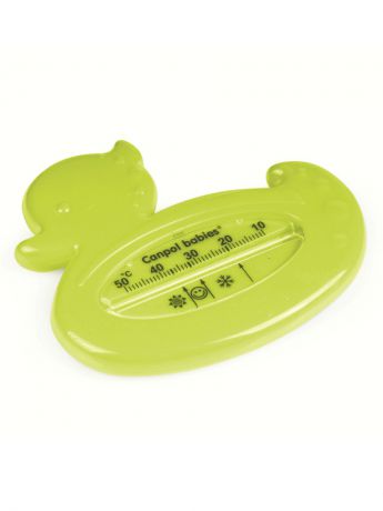 Термометры для воды Canpol babies Термометр для ванны - утка, цвет: зеленый