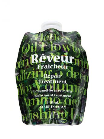 Кондиционеры для волос Reveur Reveur fraicheur  живой кондиционер для восстановления поврежденных волос 340 мл см блок