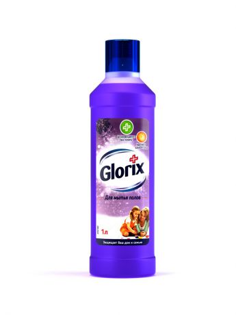 Средства для уборки Glorix Чистящее средство для пола Цветы лаванды 1л