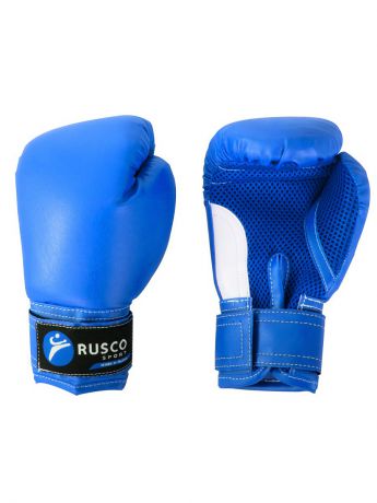 Перчатки боксерские Rusco Боксерские Перчатки 4 Oz, К/З, Синие