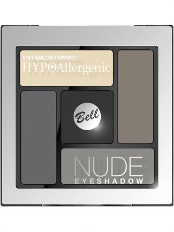 Тени Bell Bell Hypoallergenic сатиново-кремовые тени для век Nude Eyeshadow Тон 02