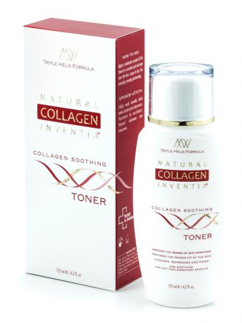 Тоники Natural Collagen Inventia Тоник коллагеновый смягчающий Collagen Soothing Toner