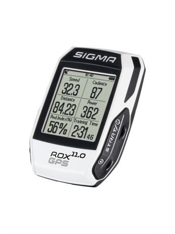 Велокомпьютеры SIGMA. Велокомпьютер Sigma, ROX GPS SET 11.0,01009,102 функции,белый,встроенная STRAVA