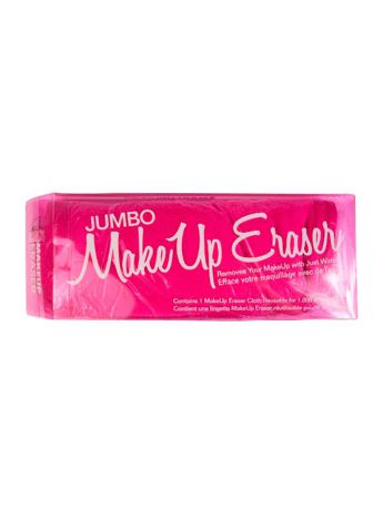 Салфетки косметические MakeUp Eraser Большое полотенце JUMBO для снятия макияжа и боди-арта, розовое