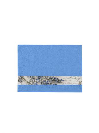 Полотенца банные Aquarelle Полотенце банное AQUARELLE, размер 70*140см, серия-Фотобордюр письмо,  синий