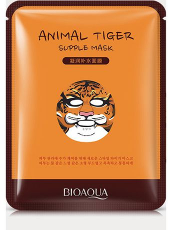 Тканевые маски и патчи Bioaqua Питательная тканевая маска для лица Animal Face Tiger