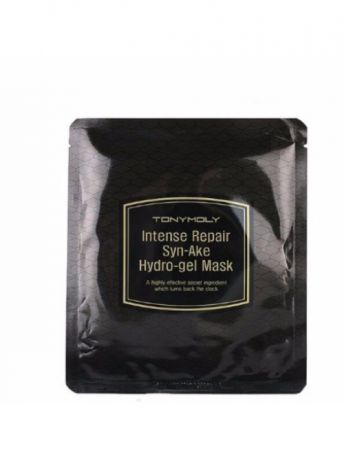 Косметические маски Tony Moly Гидрогелиевая маска для лица INTENSE CARE SYN-AKE (с пептидами змеи), 25г