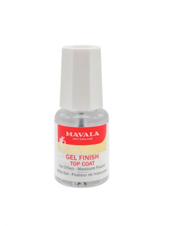 Закрепители для лака Mavala Фиксатор лака Гель Финиш на блистере/Top Coat Gel Finish carded 5ml 9099674