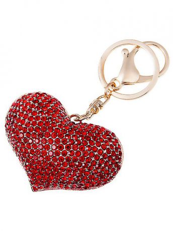 Брелоки City Flash Брелок "Сердце" объемный для сумки/ключей