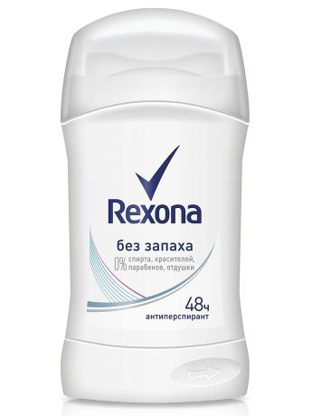 Дезодоранты REXONA Антиперспирант карандаш Rexona Без запаха 40 мл