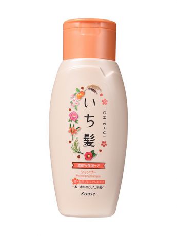 Шампуни Kracie Ichikami Шампунь интенсивно увлажняющий для поврежденных волос с маслом абрикоса 150 мл