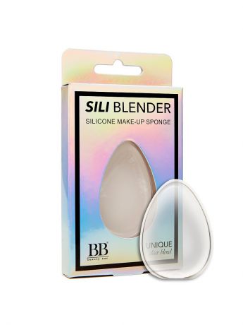 Спонжи Beauty Bar Силиконовый Спонж Sili Blender. Цвет Прозрачный