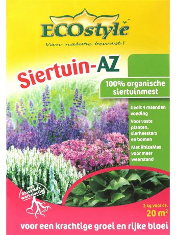 Удобрения ECOstyle Натуральное органическое удобрение "Siertuin-AZ" универсальное, 2 кг на 20 кв. м