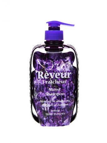 Шампуни Reveur Reveur fraicheur живой бессиликоновый шампунь для увлажнения волос 340 мл