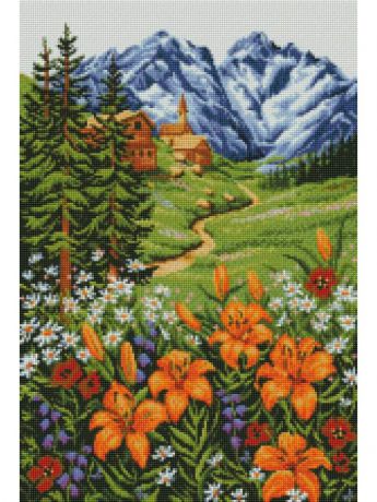 Наборы для поделок Цветной Алмазная мозаика Альпийский пейзаж