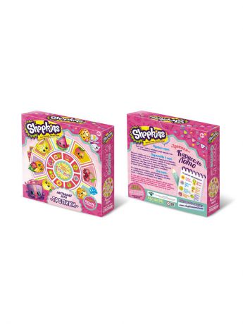 Настольные игры Shopkins Шопкинс. Настольная игра Карусель-Лото Тропики и пазл 16 элементов в подарок.