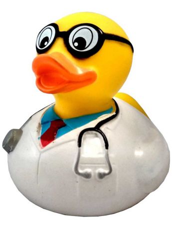 Игрушки для ванной Funny ducks Уточка доктор